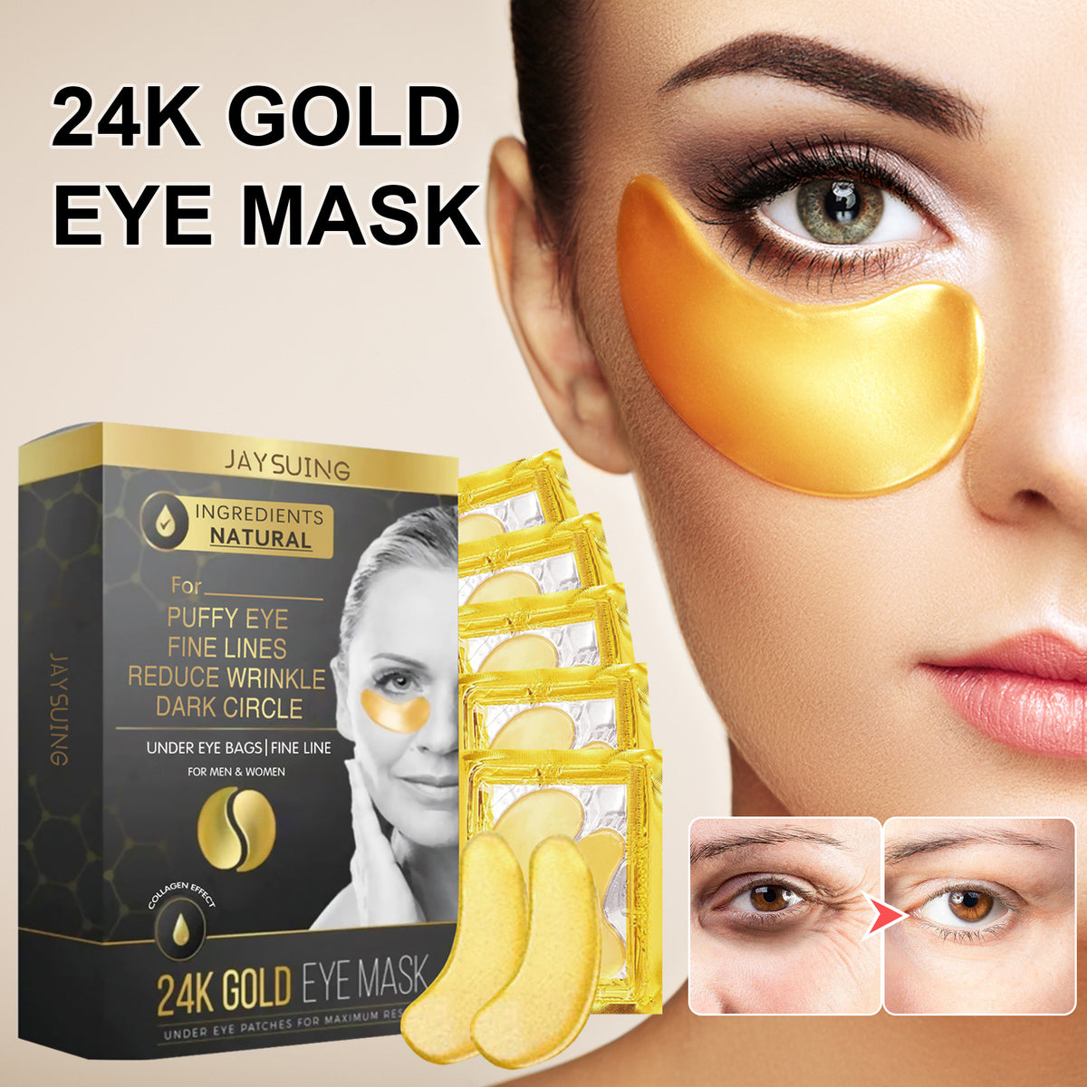 Firming Eye Mask Gold