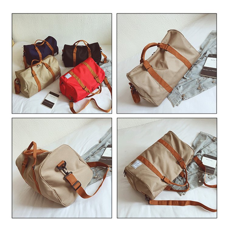 Men's Gym Bag with Shoe Compartment for Travel