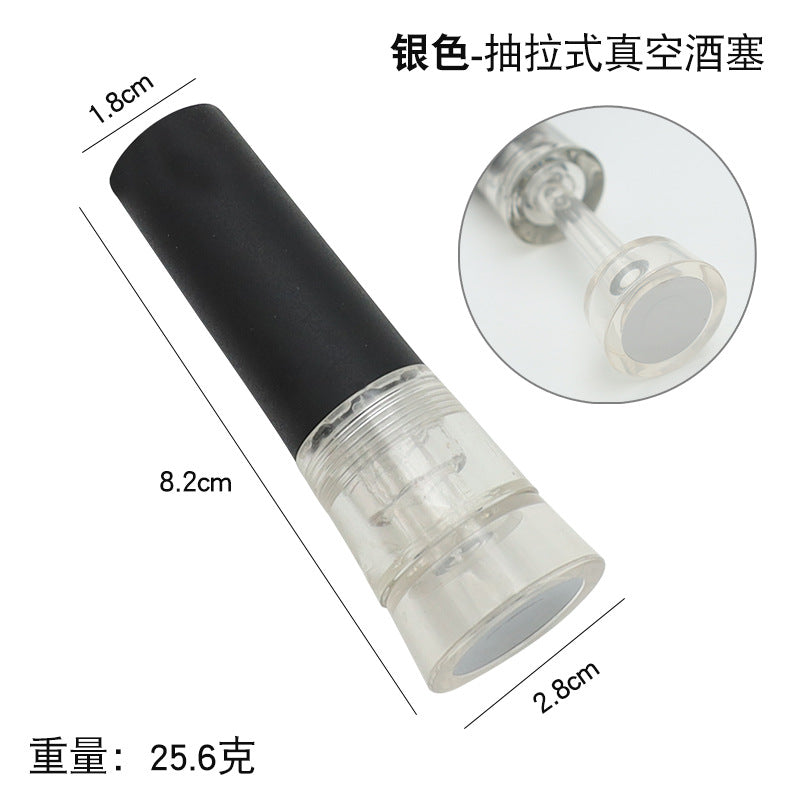 Transparent Vacuum Wine Stopper for Preservation