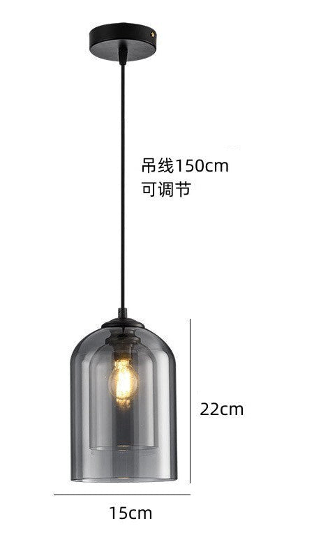 Nordic Minimalist Creative Glass Pendant Light
