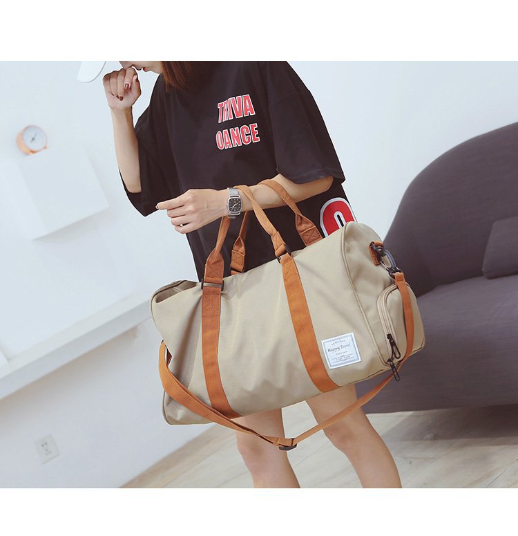 Men's Gym Bag with Shoe Compartment for Travel